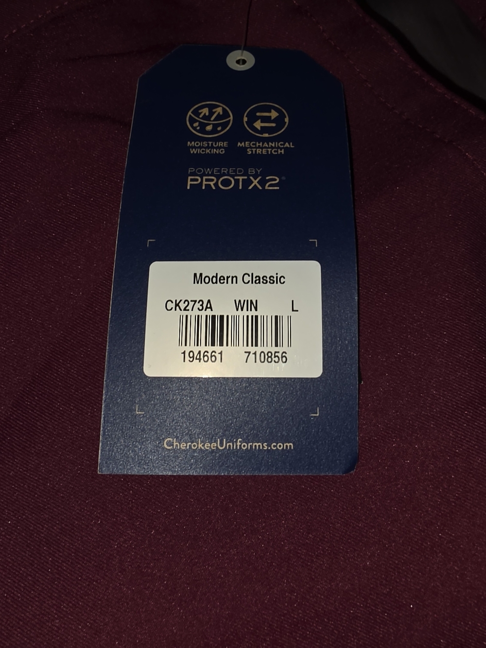 Cherokee Modern Classic Scrub Pants.